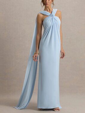 sachin and babi light blue dress The Wedding Club, Knightsbridge - London main image 1